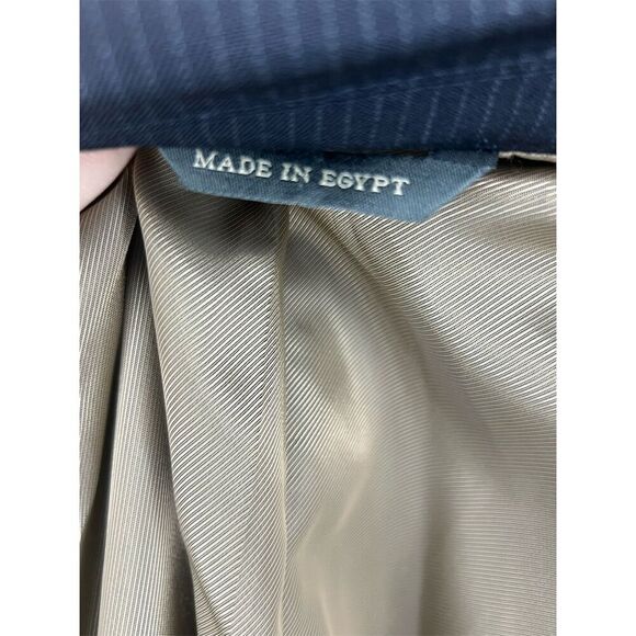 Banana Republic Men's Gray Wool Blazer 44L Classic Fit Business - Picture 7 of 7